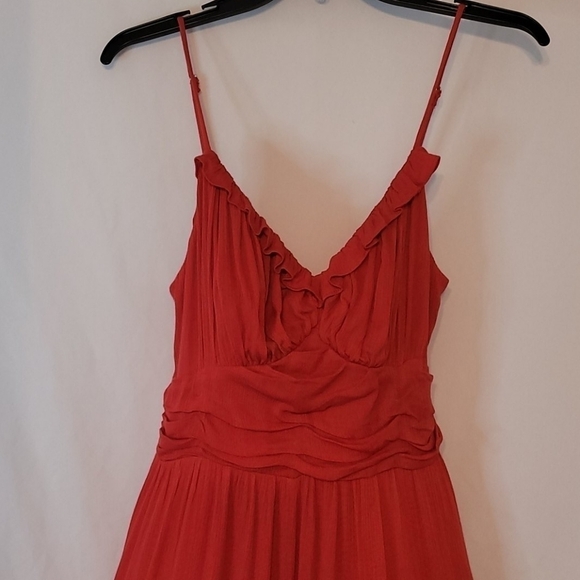 LUSH Juniors Ruffle Pleated Jumpsuit - Picture 6 of 12